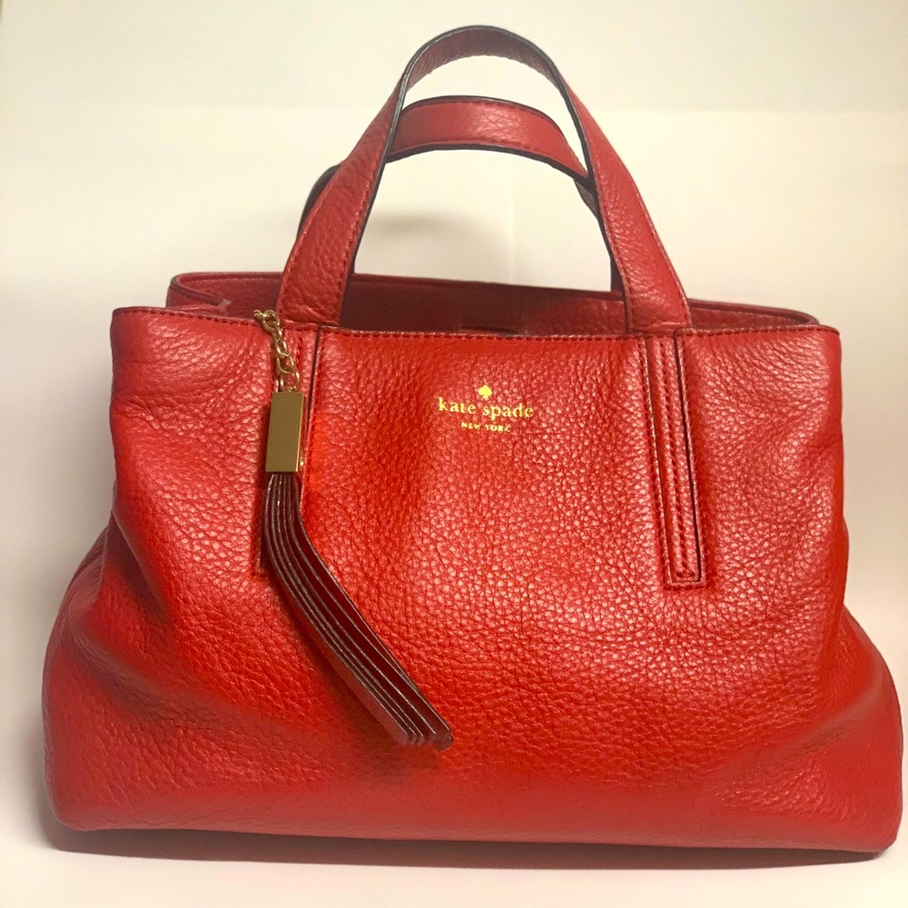 Kate Spade RED Medium Satchel.